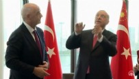 Başkan Erdoğan ile FIFA Başkanı Gianni Infantino arasında gülümseten diyalog...