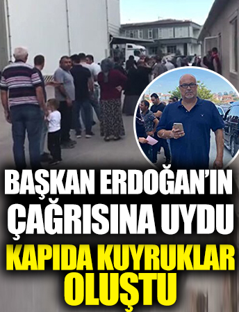 Erdoğan’ın çağrısı üzerine 10 gün boyunca fiyatları yarıya indirdi