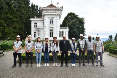 Trabzon'daki Atatürk Köskü Restorasyon Çalismalari Nedeniyle Ziyarete Kapatildi