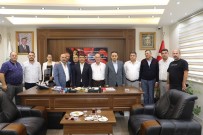 Baskan Çelik Ve AK Parti'li Baybatur Tasiyicilar Kooperatifiyle Bulustu