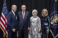 Cumhurbaskani Erdogan Ve ABD Baskani Biden'dan Aile Fotografi