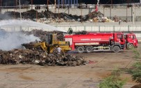 Geri Dönüsüm Tesisinde Çikan Yangin 9 Saat Sonra Kontrol Altina Alindi