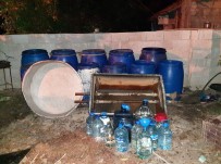 Hatay'da 3 Bin 550 Litre Sahte Raki Ele Geçirildi