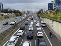 Istanbul'da Yagmur Trafigi Açiklamasi Yogunluk Yüzde 67