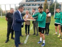 Kestel Belediye Baskani Önder Tanir'dan Bursaspor'a Ziyaret