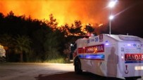 Marmaris'teki orman yangını, 19 saat sonra kontrol altında
