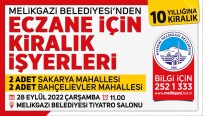 Melikgazi'den 4 Adet Eczane Için Isyeri Ihalesi