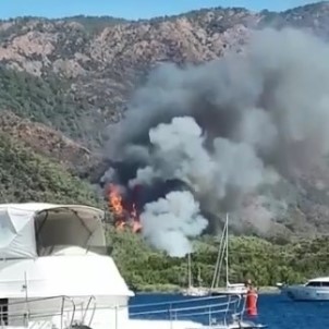 Marmaris Yangini Saniyeler Içinde Büyümüs