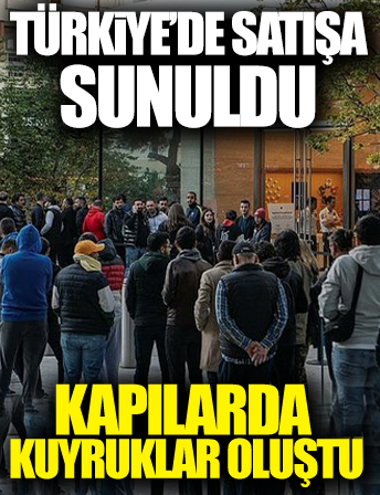 Türkiye’de bugün satışa çıktı! 57 bin TL'lik cihaza akın