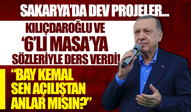 Başkan Erdoğan: Altılı Masa sonraki toplantıyı kimin evinde yapacağını konuşuyor