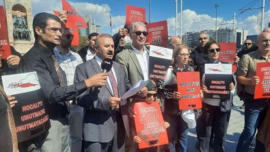 Ermenistan'in Azerbaycan'a Saldirilarini Protesto Etmek Isteyenler Taksim'de Toplandi