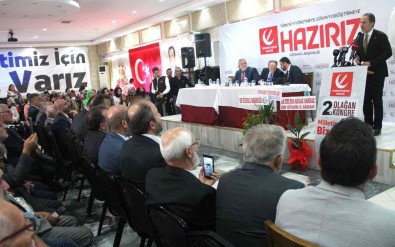 Yeniden Refah Partisi Genel Baskani Erbakan Açiklamasi 'Partimiz Türkiye'nin En Hizli Büyüyen Siyasi Partisi'