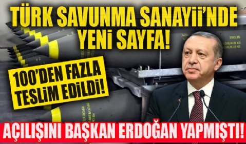 Türk savunma sanayisinde yeni sayfa: Nüfuz edici bombaların teslimatı bu ay başladı