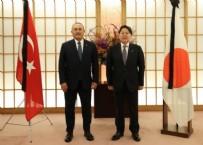 Mevlüt Çavuşoğlu, Japon mevkidaşı ile görüştü