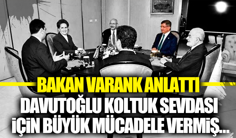 Mustafa Varank, Ahmet Davutoğlu'nun en büyük mücadelesini anlattı