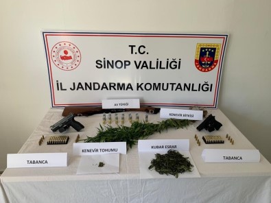 Sinop'ta Jandarmadan Uyusturucu Operasyonunda 1 Gözalti