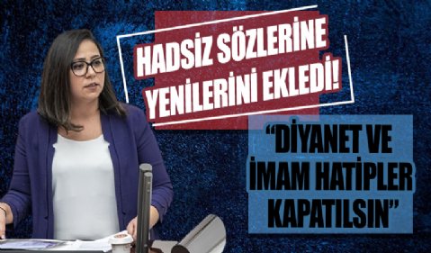 TİP'li Sera Kadıgil'den canlı yayında haddini aşan sözler: Diyanet İşleri Başkanlığı ve imam hatip liseleri kapatılsın