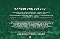 Bursaspor Açiklamasi 'Bursaspor'u Düstügü Durumdan Muhtesem Bir Kenetlenme Ile Çikaracagiz'