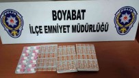 Sinop'ta Trafik Uygulamasinda Sentetik Ecza Hap Ele Geçirildi