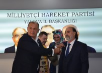 Yalova'da IYI Parti'den Istifa Eden 5 Kisi MHP'ye Katildi