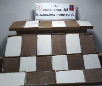 Ankara'da 400 Bini Askin Dolu Makaron Ele Geçirildi