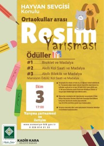 Osmaniye'de 'Hayvan Sevgisi' Temali Resim Yarismasi