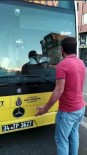 Sancaktepe'de IETT Otobüsü Krizi Açiklamasi Önünü Kesip Güç Bela Bindiler
