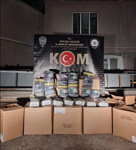 TEM'de Durdurulan Araçtan 158 Kilo Sahte Bandrollü Tütün Çikti