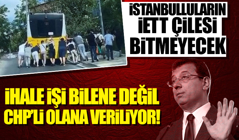 İBB yönetimi, İETT bakım onarım ihalesini yine CHP'li vekilin şirketine verdi