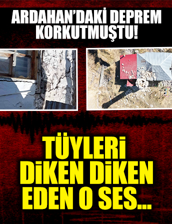 Saat 17:08'de kaydedildi: Tüyleri diken diken eden ses