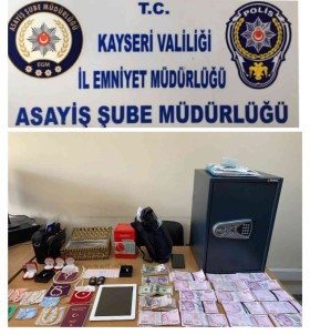 500 Bin TL'lik Hirsizlik Yapan Kadin Kayseri Polisinden Kaçamadi