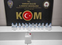 Samsun'da 26 Sise El Yapimi Içki Ve 5 Litre Etil Alkol Ele Geçirildi