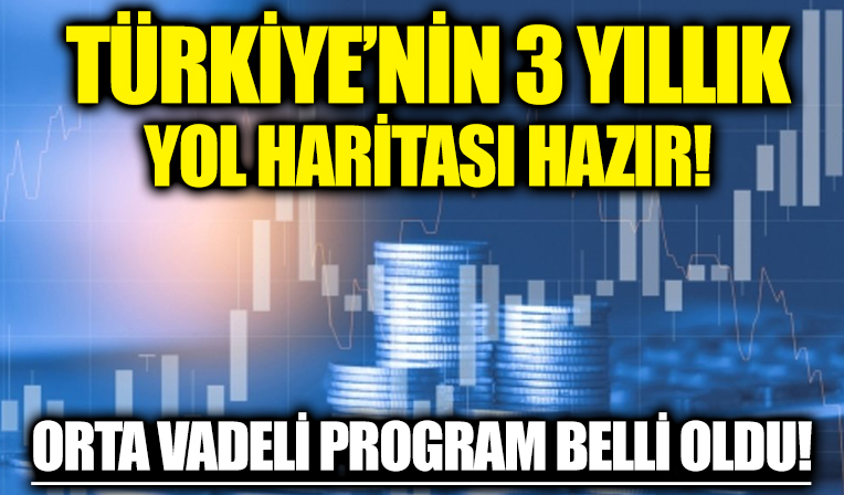 Türkiye ekonomisinin 2023-2025 yol haritası Resmi Gazete'de