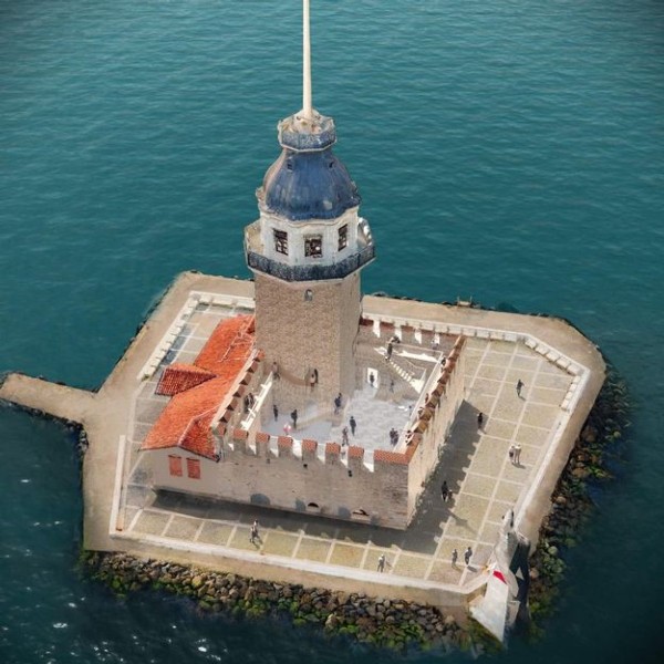 ‘Kız Kulesi yıkıldı’ iddialarına yalanlama