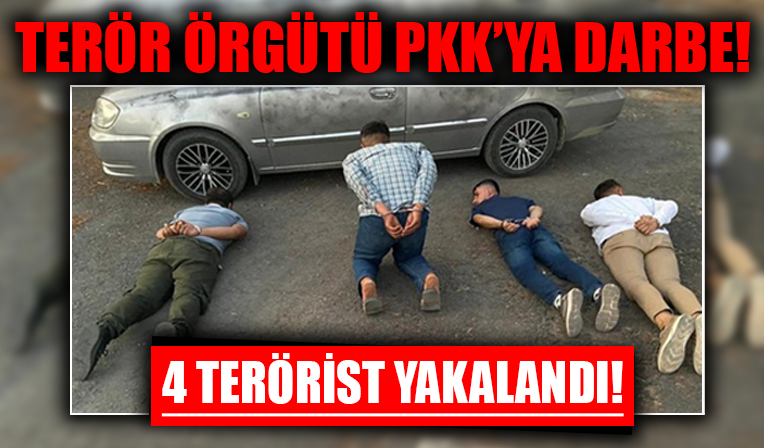 Terör örgütü PKK'nın kirli planı engellendi: Eylem hazırlığındaki teröristler yakalandı!