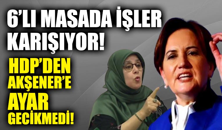 HDP'li Hüda Kaya, Meral Akşener'in partisiyle ilgili sözlerini eleştirdi