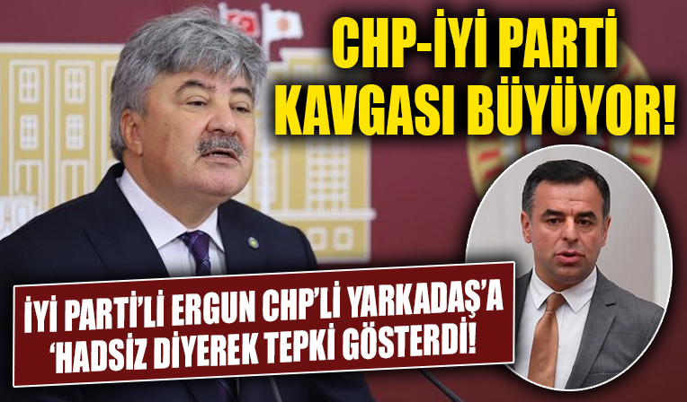 İYİ Parti yetkilisi CHP'li Yarkadaş'a 'Hadsiz' diyerek tepki gösterdi!