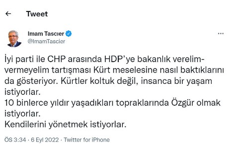 HDP, CHP ve İYİ Parti kavgasından 'özerklik talebi' çıkardı!
