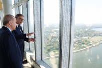 Cumhurbaşkanı Erdoğan'dan Belgrad Kulesi’ne ziyaret...