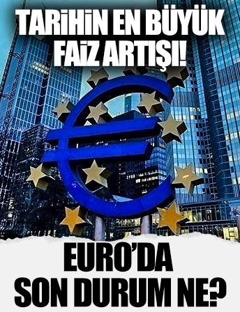 Avrupa Merkez Bankası faizi yükseltti