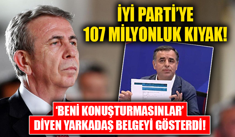 Mansur Yavaş'tan İYİ Parti'li vekile 107 milyonluk kıyak! 'Beni konuşturmasınlar' diyen CHP'li Yarkadaş belgeyi gösterdi