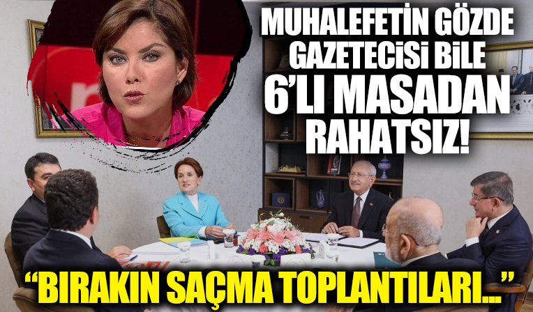 Şirin Payzın'dan 6'lı masaya tepki