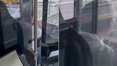 İstanbullu güvende değil! Metrobüs kazasını umursamayan şoför telefonu elinden bırakmadı!