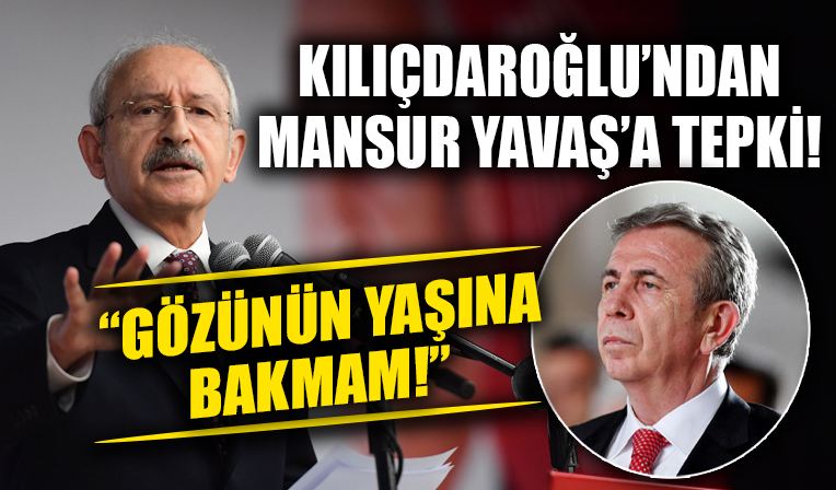Kemal Kılıçdaroğlu'ndan Mansur Yavaş'a üstü kapalı 'ihale' tepkisi! 'Gözünün yaşına bakmam'
