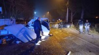 Manisa'da Yeni Yilin Ilk Saatlerinde Aci Kaza Açiklamasi 1 Ölü, 6 Yarali