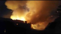 Maltepe'de Gecekondu Yangini Açiklamasi Alevler Geceyi Aydinlatti