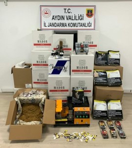 Söke'de Kaçak Tütün Operasyonu