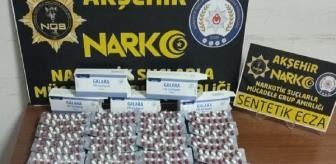 Gelin ve kayınvalidenin valizlerinden 2 bin 520 uyuşturucu hap çıktı