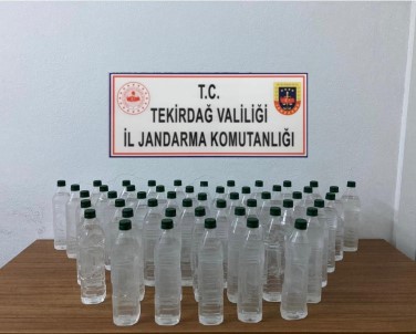 Tekirdag'da Sahte Içki Operasyonu