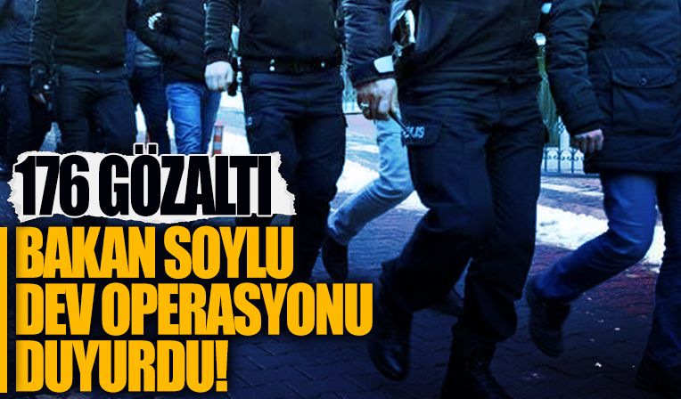 Bakan Soylu duyurdu! İstanbul'da uyuşturucu operasyonu: 176 gözaltı